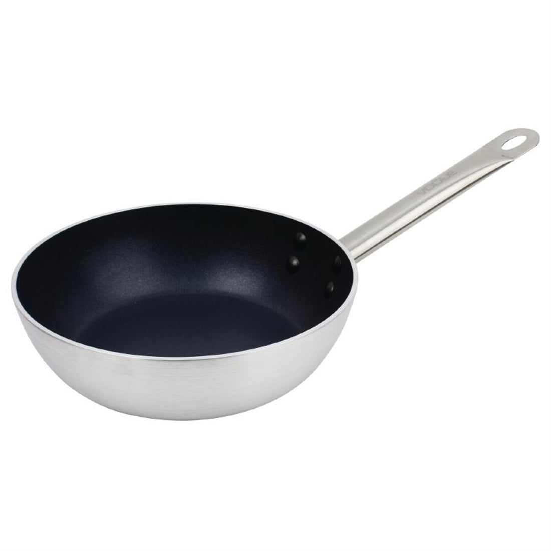 Vogue Aluminium Non-Stick Induction Flared Sauté Pan 24cm