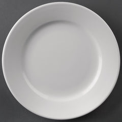 Olympia Athena Wide Rimmed Plates 202mm (12 Pack)