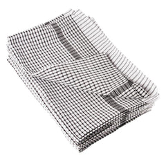 Vogue Wonderdry Tea Towels Black (10 Pack)