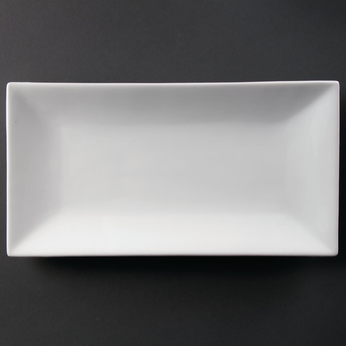 Olympia Whiteware Serving Rectangular Platter 380mm