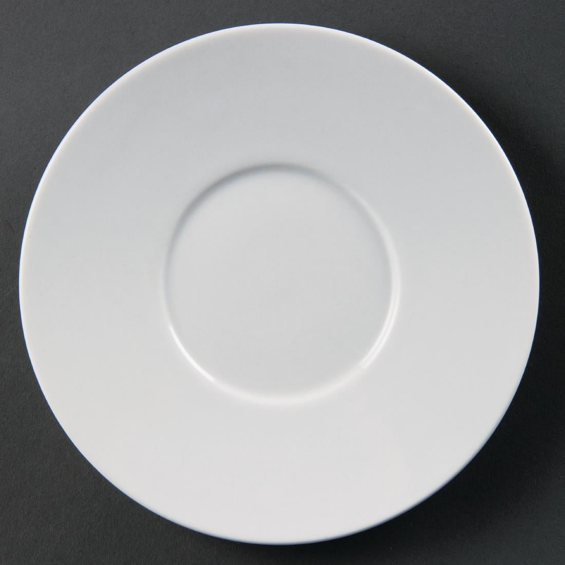 Olympia Whiteware Elegant Saucers 148mm (12 Pack)