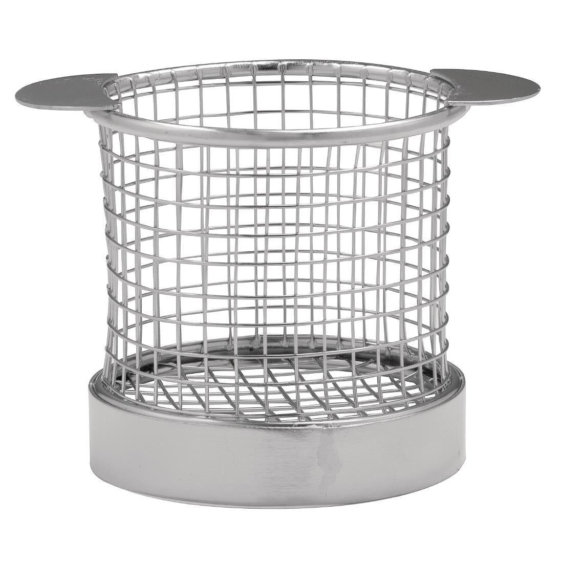 Olympia Chip basket Round with Ears 80mm