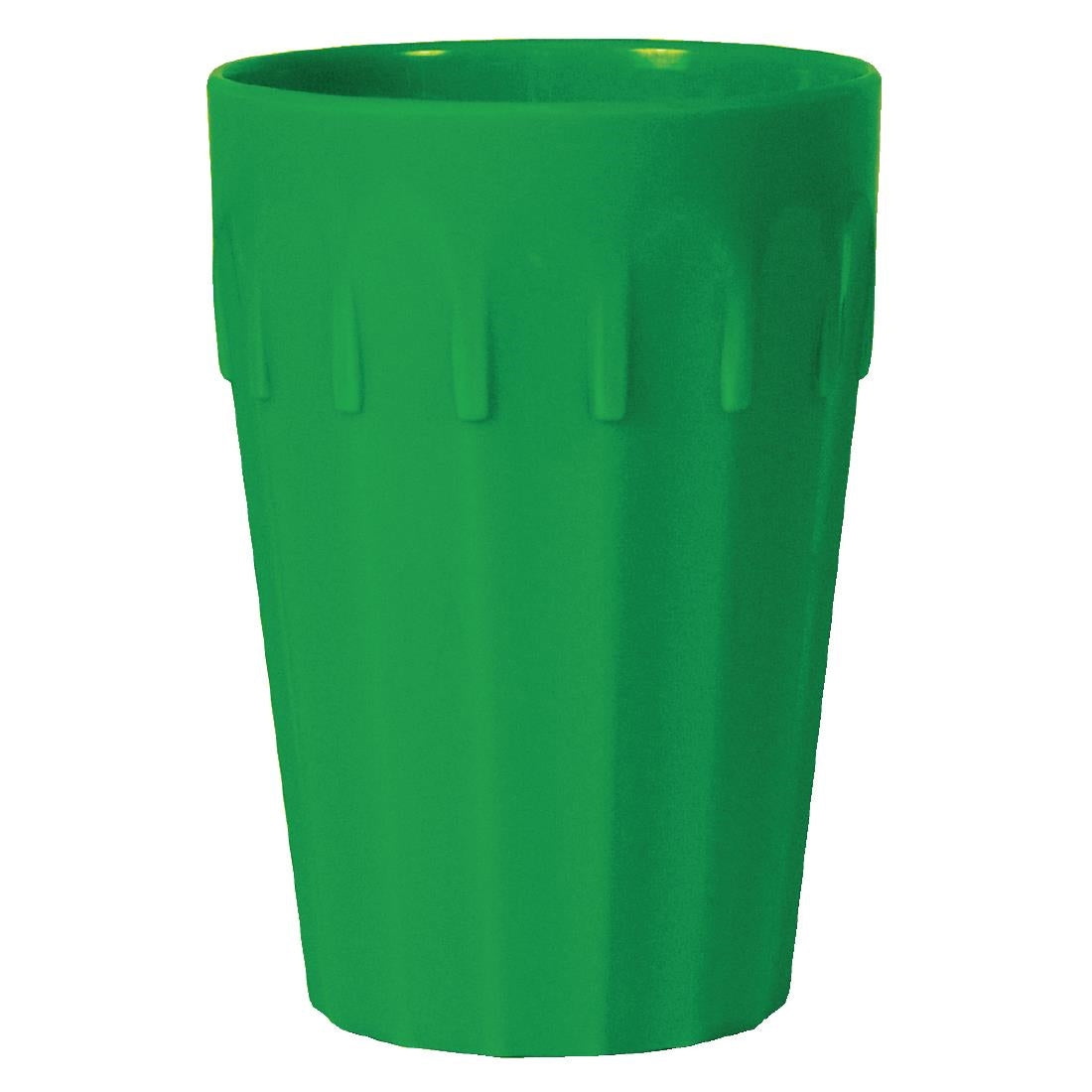 Olympia Kristallon Polypropylene Tumblers Green 141.3ml (12 Pack)