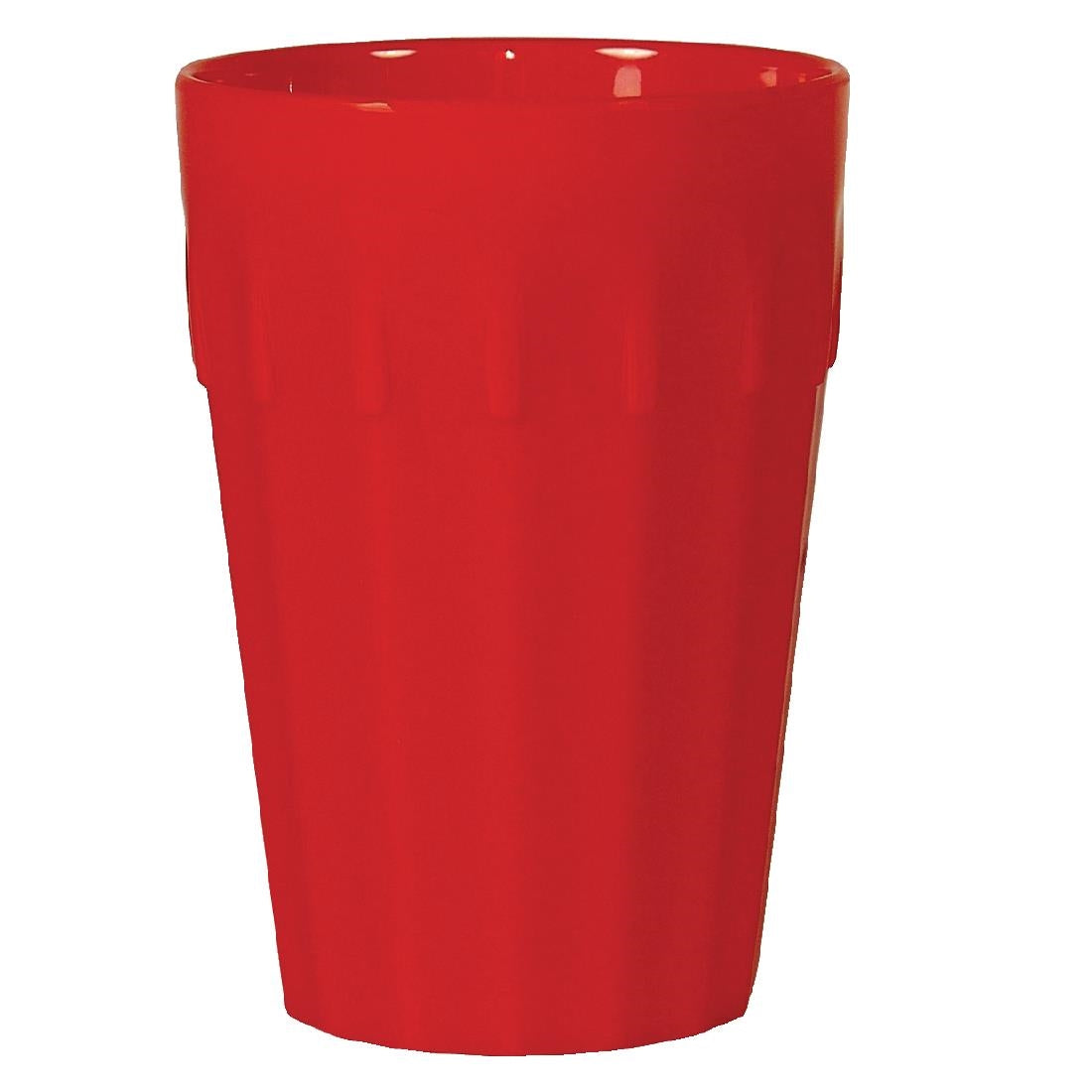 Olympia Kristallon Polypropylene Tumblers Red 142ml (12 Pack)