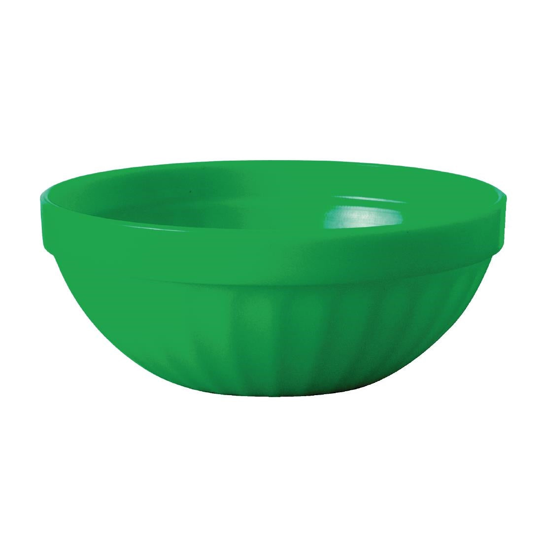 Olympia Kristallon Polypropylene Bowls Green 103mm (12 Pack)