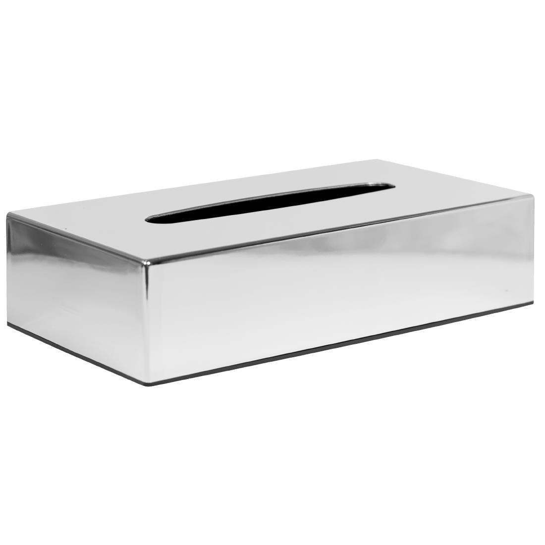 Hotel Complimentary Bolero Chrome Rectangular Tissue Holder