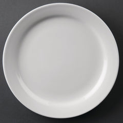 Olympia Athena Narrow Rimmed Plates 165mm (12 Pack)