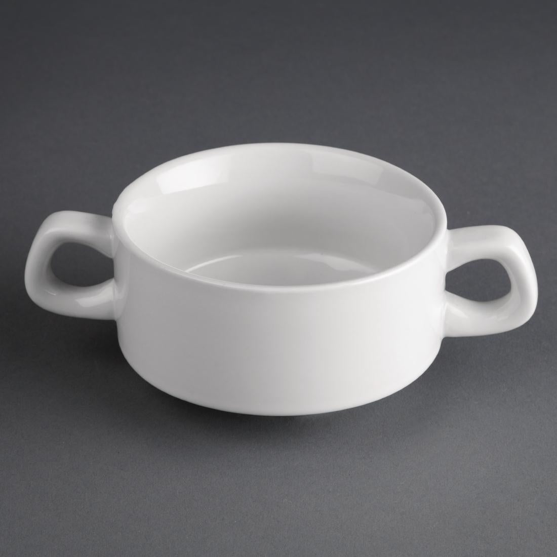 Olympia Athena Stacking Soup Bowls 107mm (12 Pack)