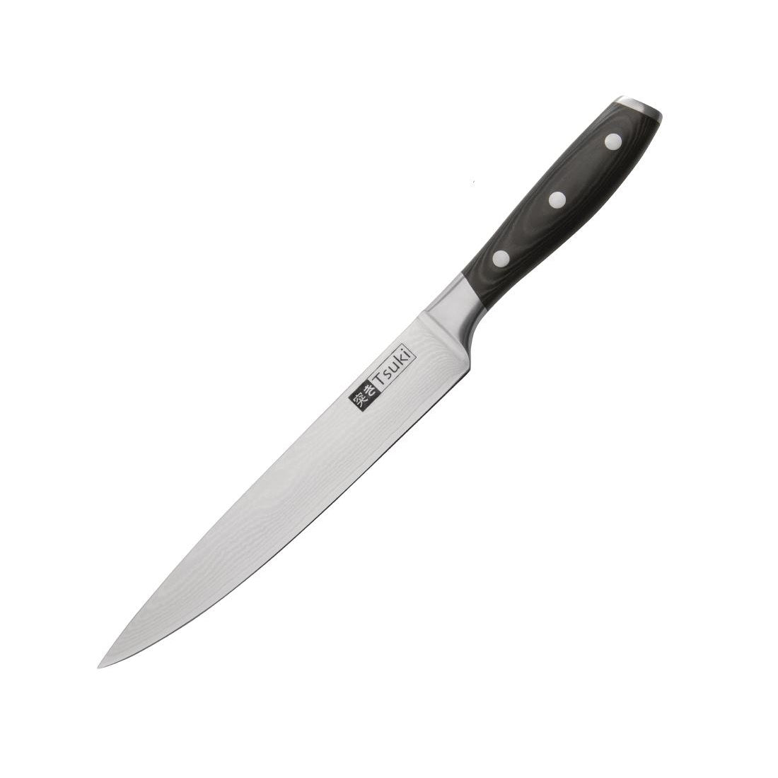 Vogue Tsuki Series 7 Carving Knife Black 19.8cm