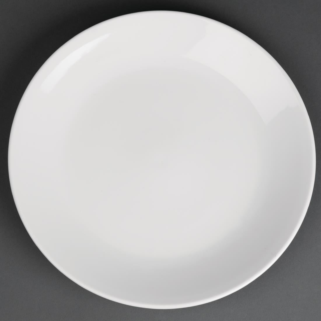 Royal Porcelain Classic White Coupe Plates 260mm (12 Pack)