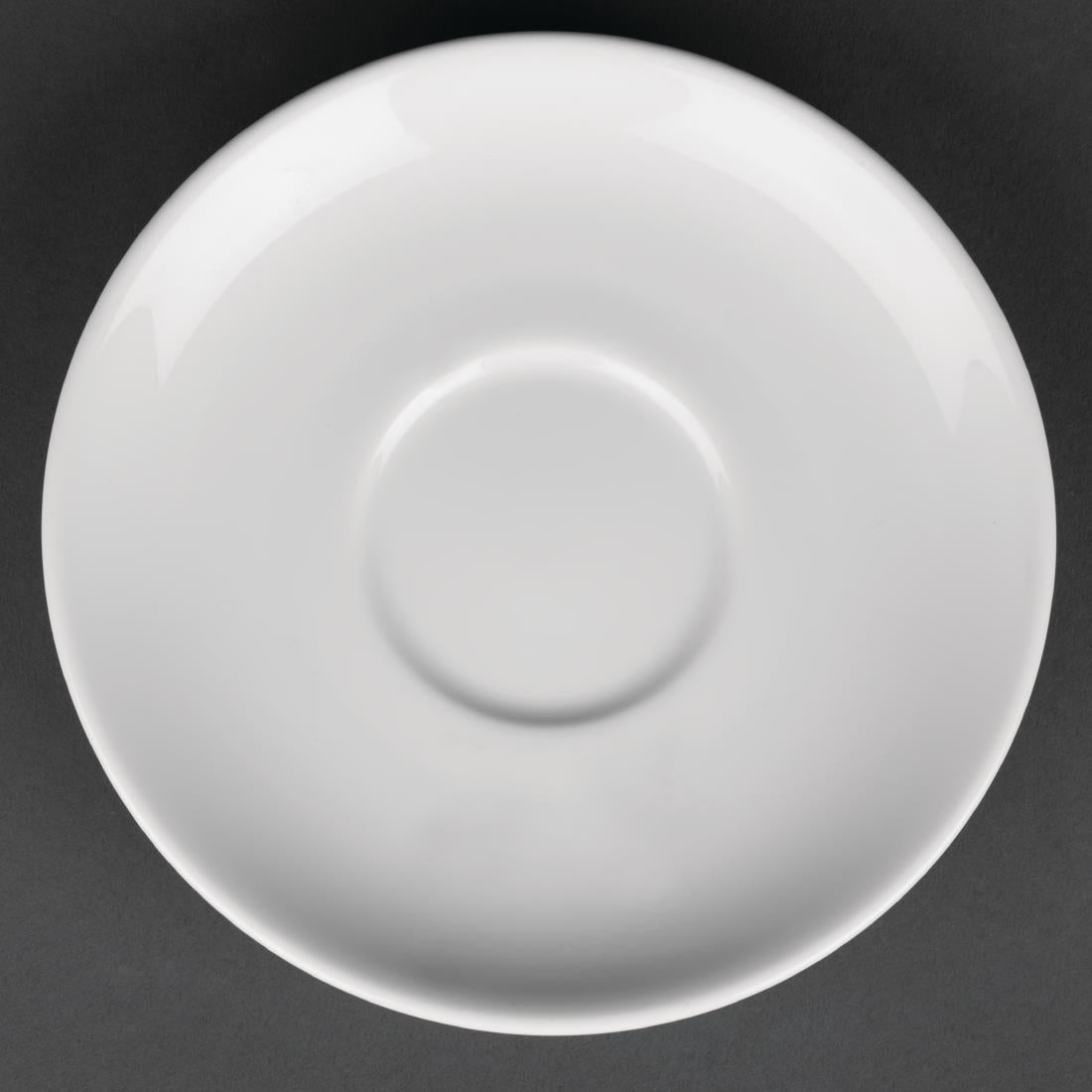 Royal Porcelain Classic White Saucers 150mm (12 Pack)