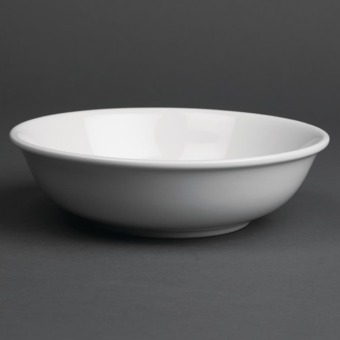 Royal Porcelain Classic White Cereal Bowls 165mm (12 Pack)