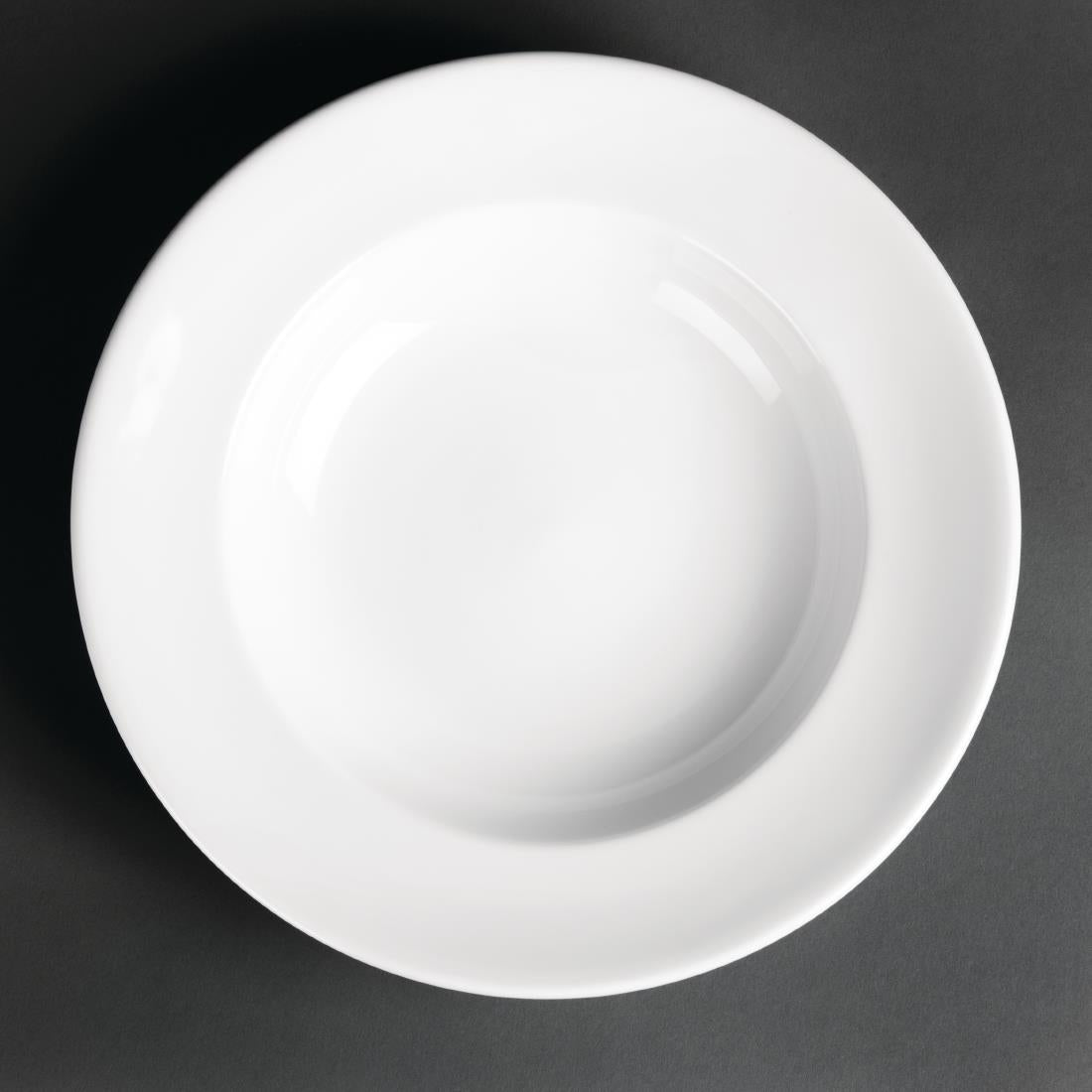 Royal Porcelain Classic White Pasta Plates 260mm (12 Pack)