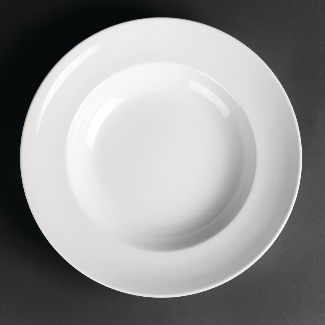 Royal Porcelain Classic White Pasta Plates 300mm (12 Pack)