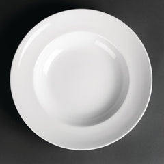Royal Porcelain Classic White Pasta Plates 300mm (12 Pack)