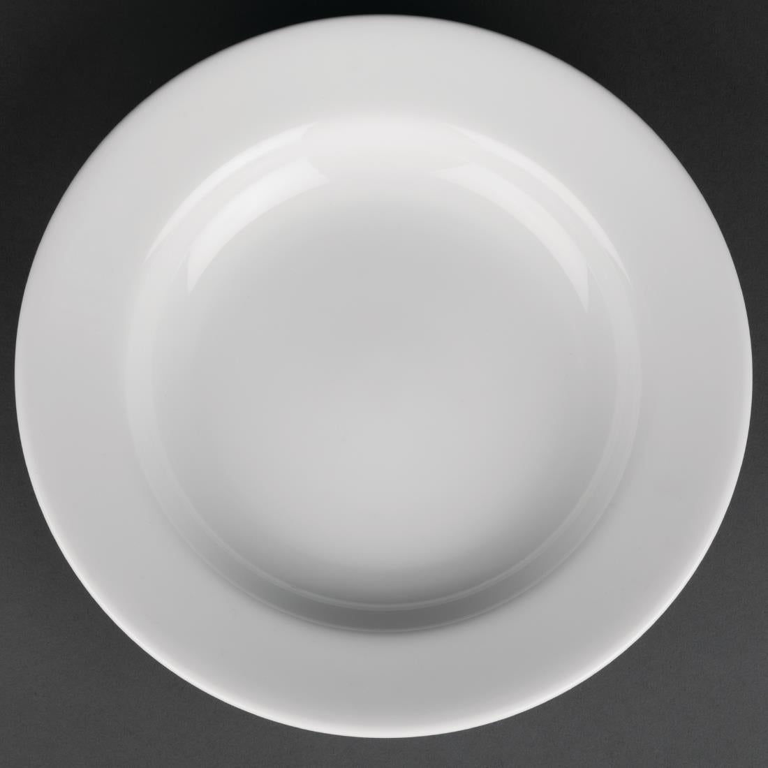 Royal Porcelain Classic White Soup Plates 235mm (12 Pack)