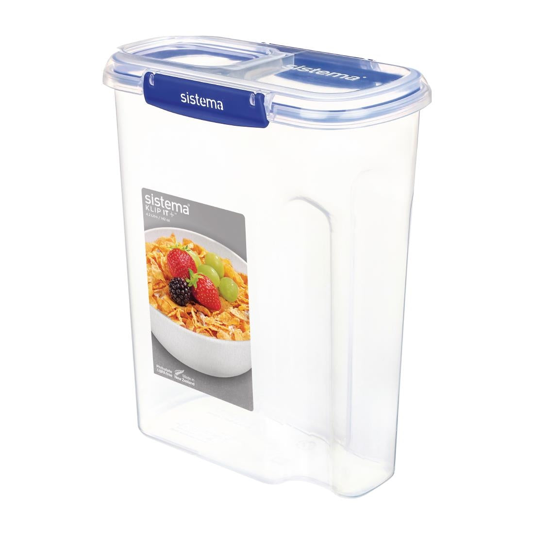 Sistema Klip It Plus 4.2Ltr Cereal Container