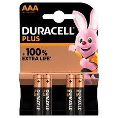 DuracellPlus AAA Batteries (4 Pack)