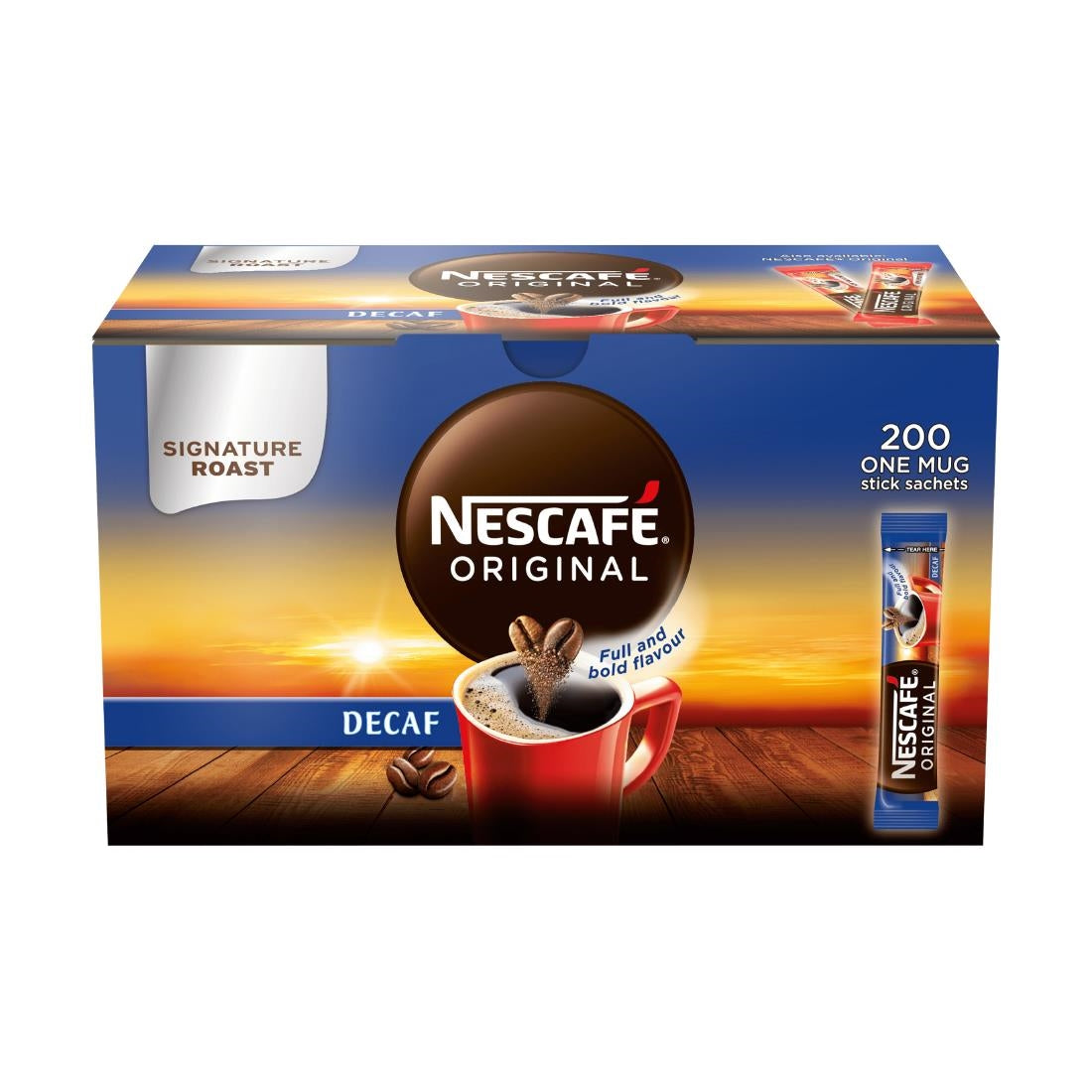 Nescafe Classic Decaf Instant Coffee Sticks 1.8g (200 pack)