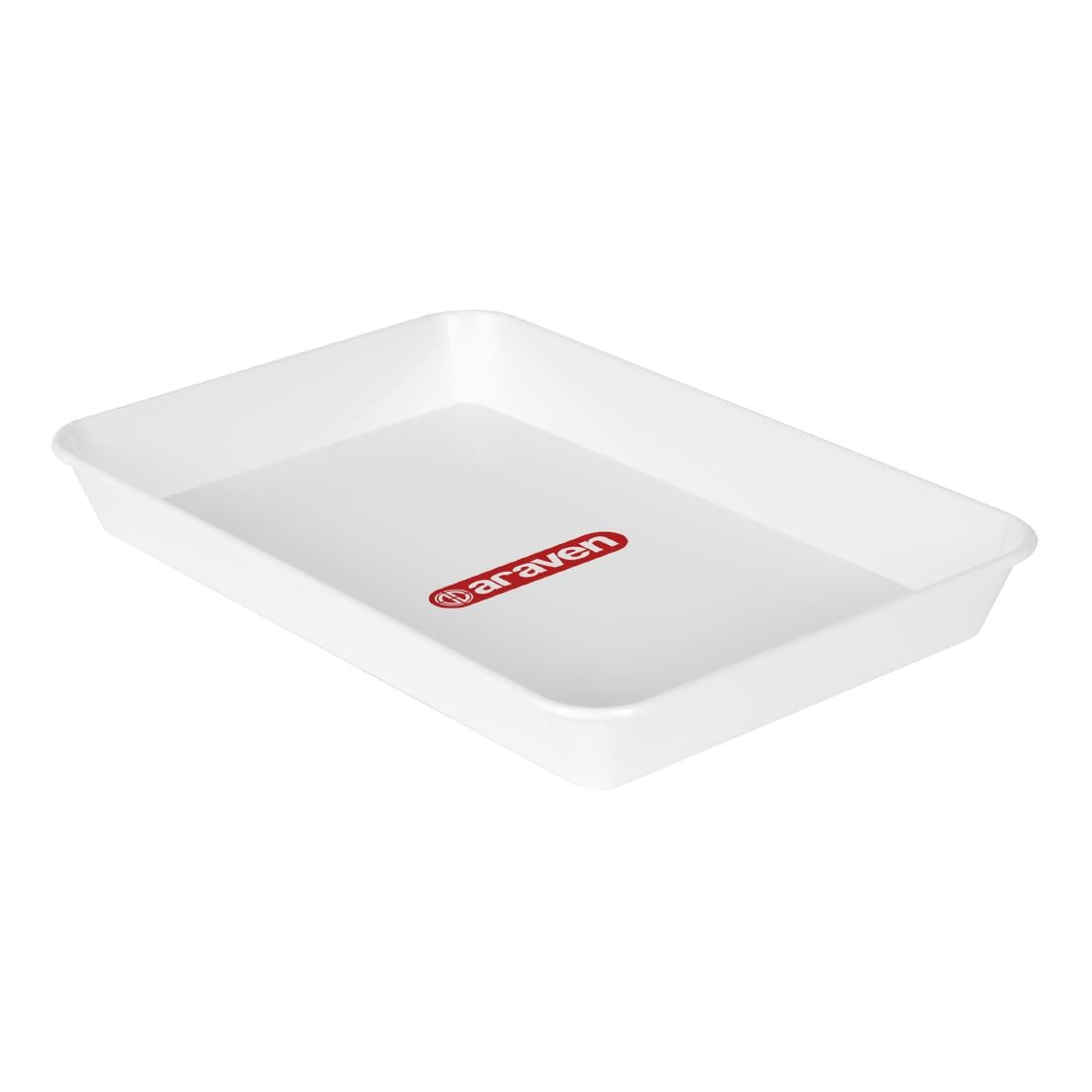 Araven Deep Food Tray 2.5Ltr White