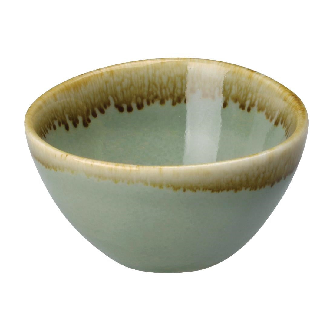 Olympia Kiln Dipping Pots Moss 70mm (12 Pack)