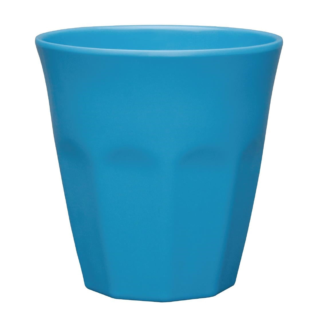 Olympia Kristallon Melamine Plastic Tumblers Blue 290ml (6 Pack)