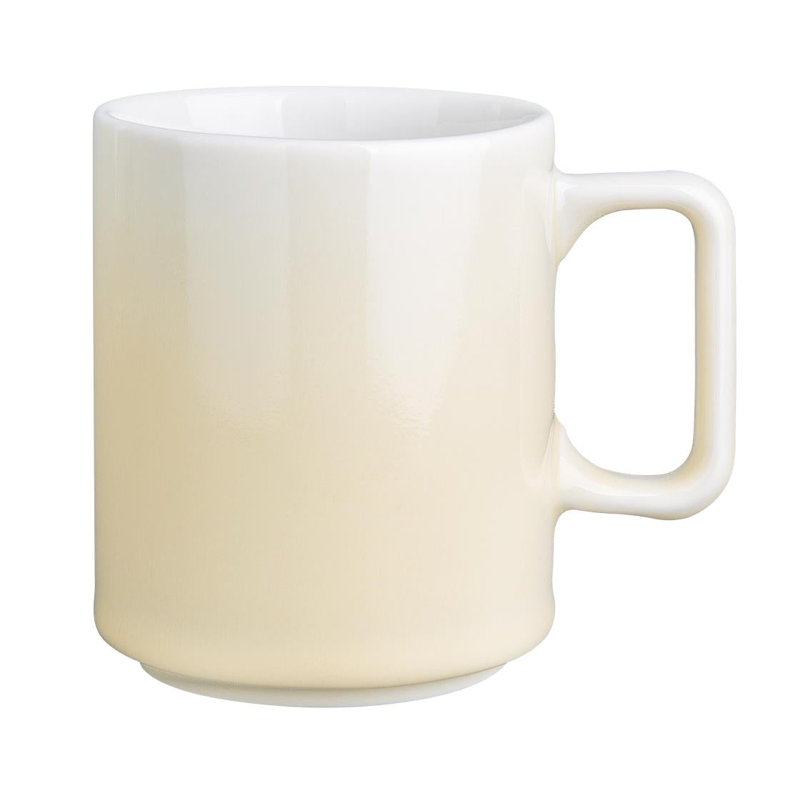 Olympia Fondant Mugs Lemon 340ml (6 Pack)