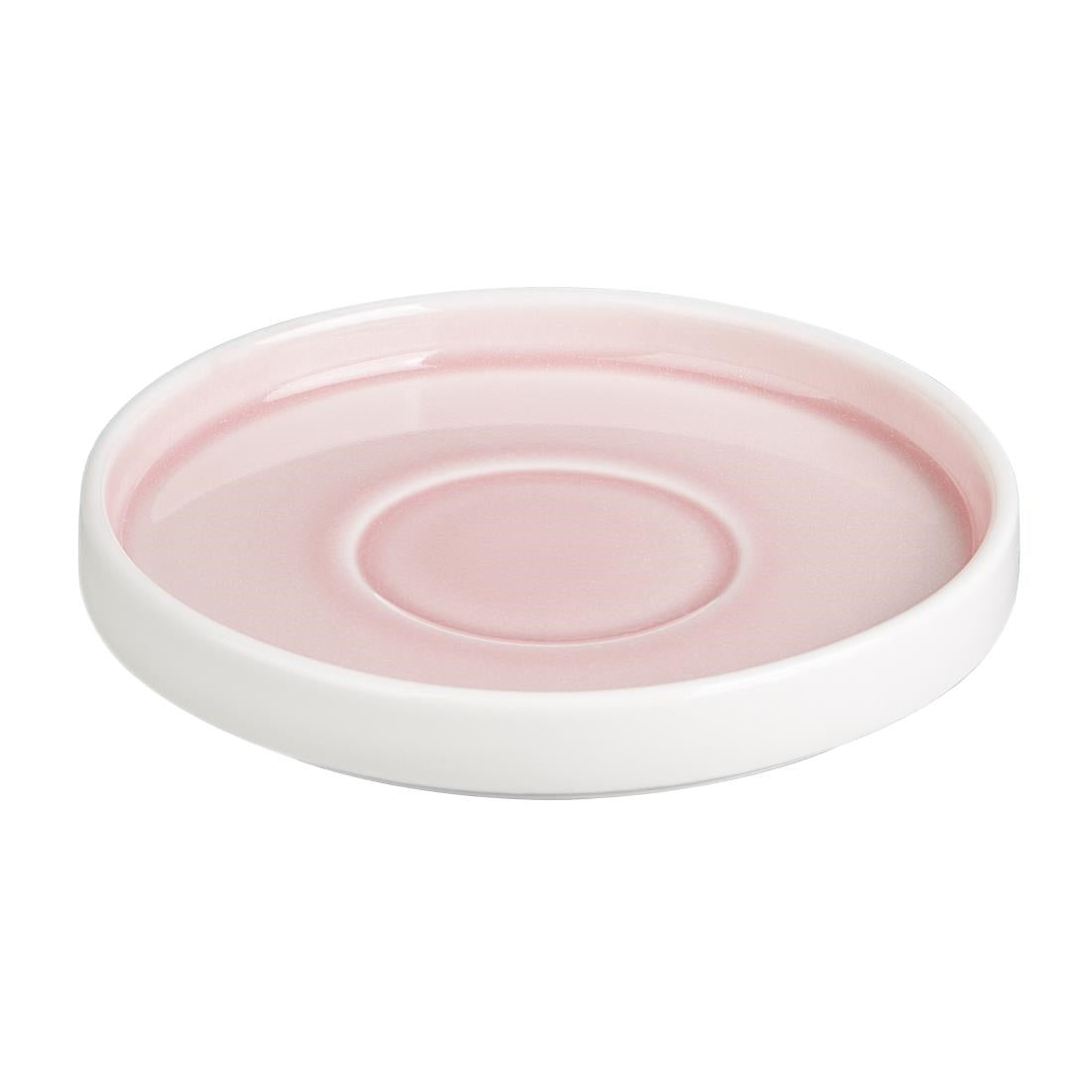 Olympia Fondant Saucers Pink 155mm (6 Pack)