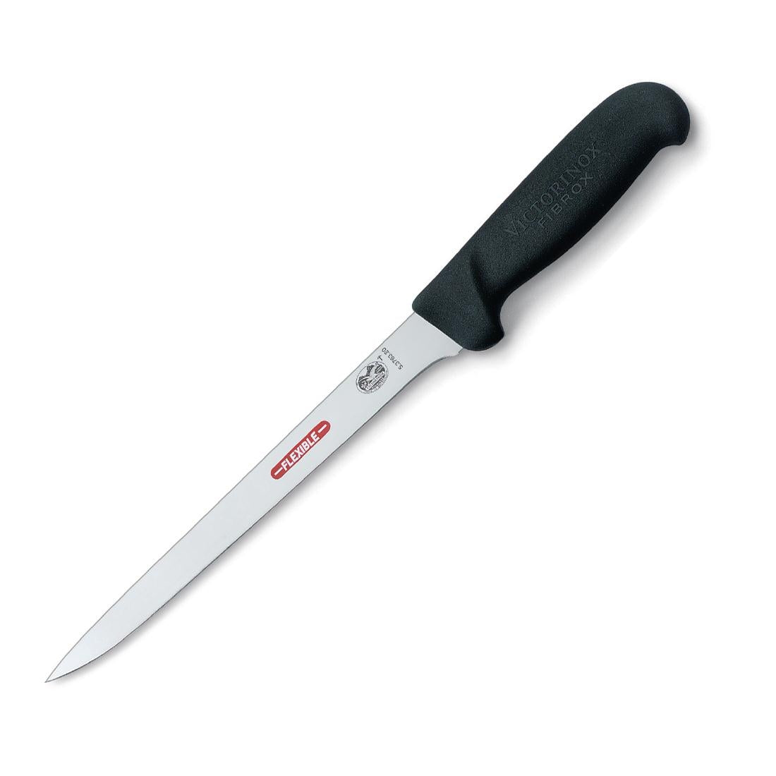 Victorinox Fibrox Narrow Flexible Fillet Knife Black 20cm