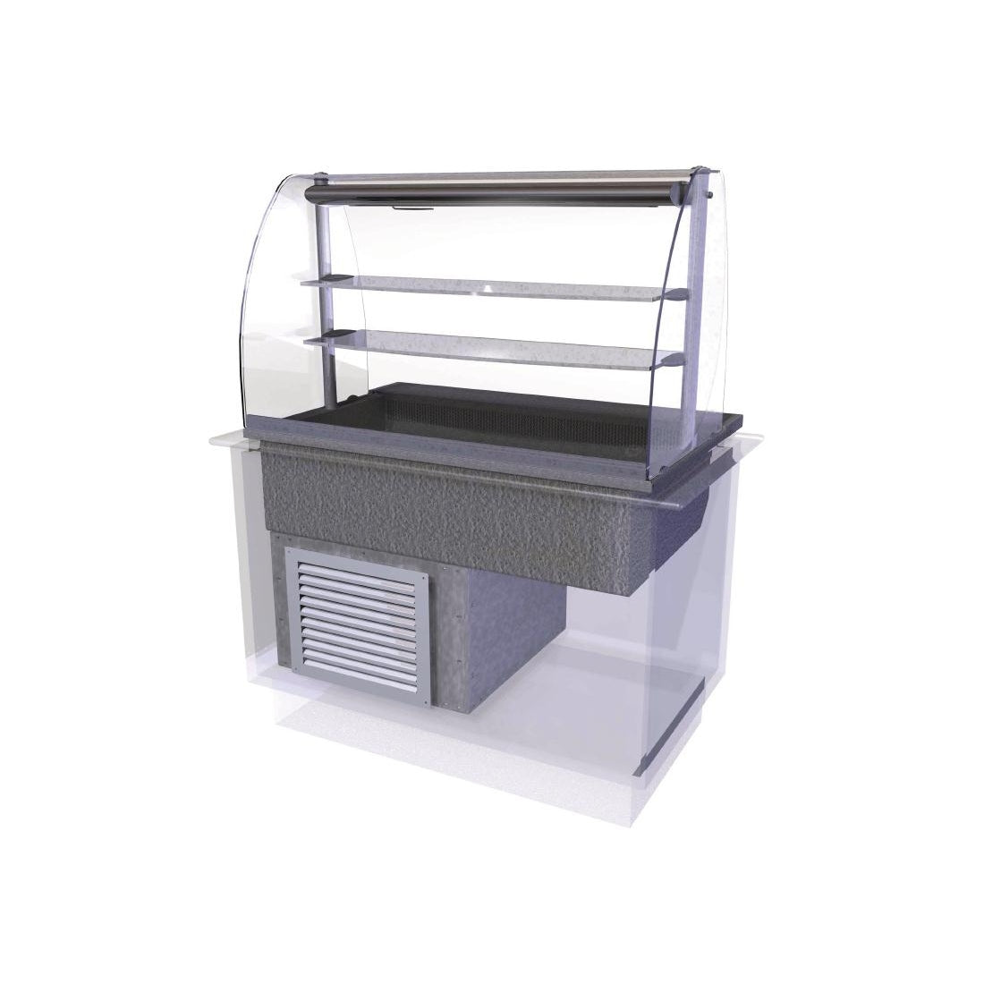 CED Designline Cold Multi Level Deli Assisted Service 1175mm
