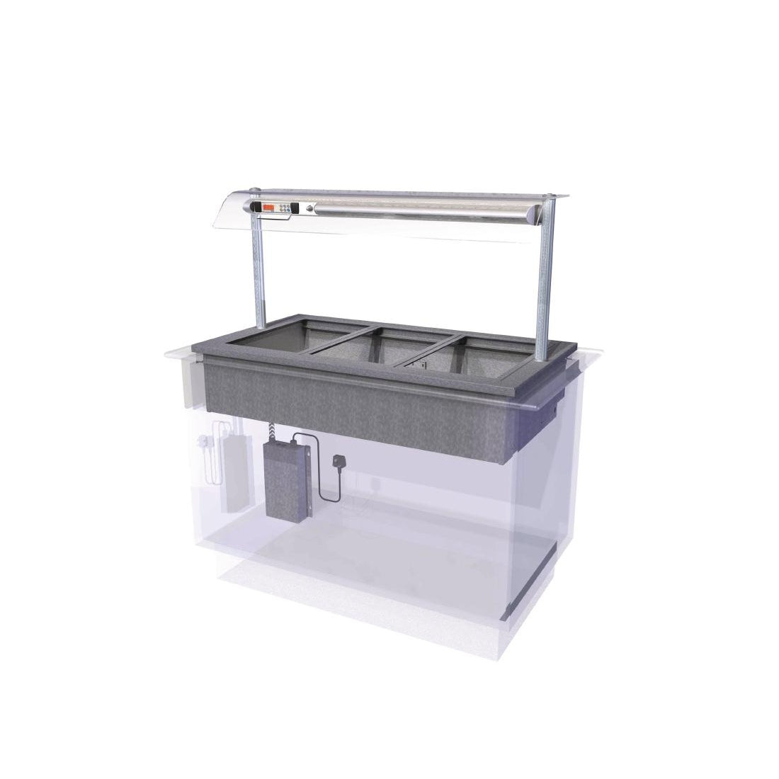 CED Designline Drop In Dry Heat Bain Marie HBM3