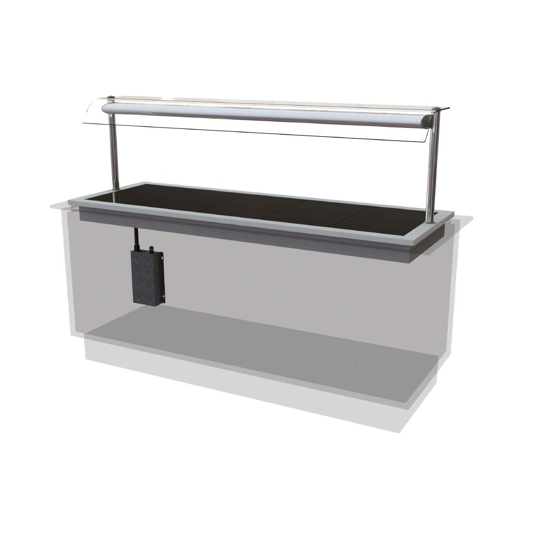 CED Designline Drop In Ceran Glass Hotplate HP5