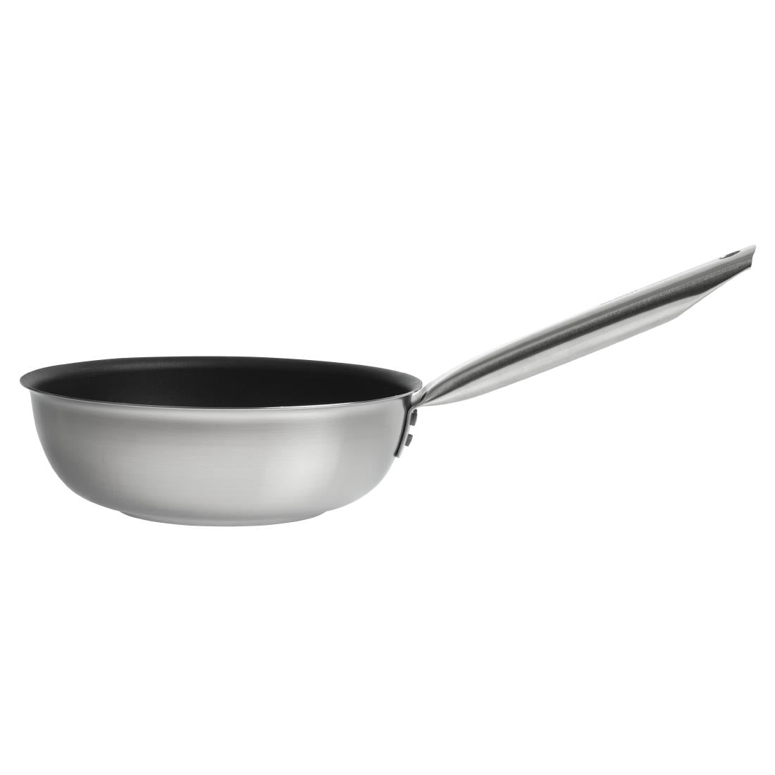 Matfer Bourgeat Tradition Stainless Steel Pro Non-Stick Sauté Pan 24cm