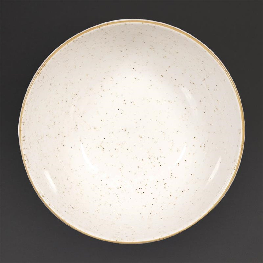 Churchill Stonecast Noodle Bowls Barley White 183mm (6 Pack)