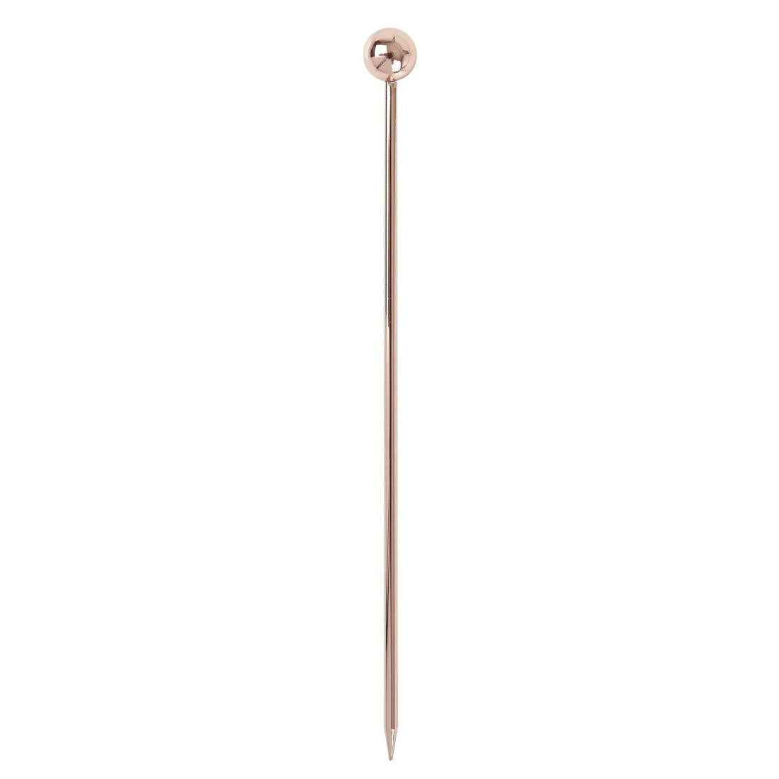 Beaumont Ball Garnish Pick Copper Plated (10 Pack)