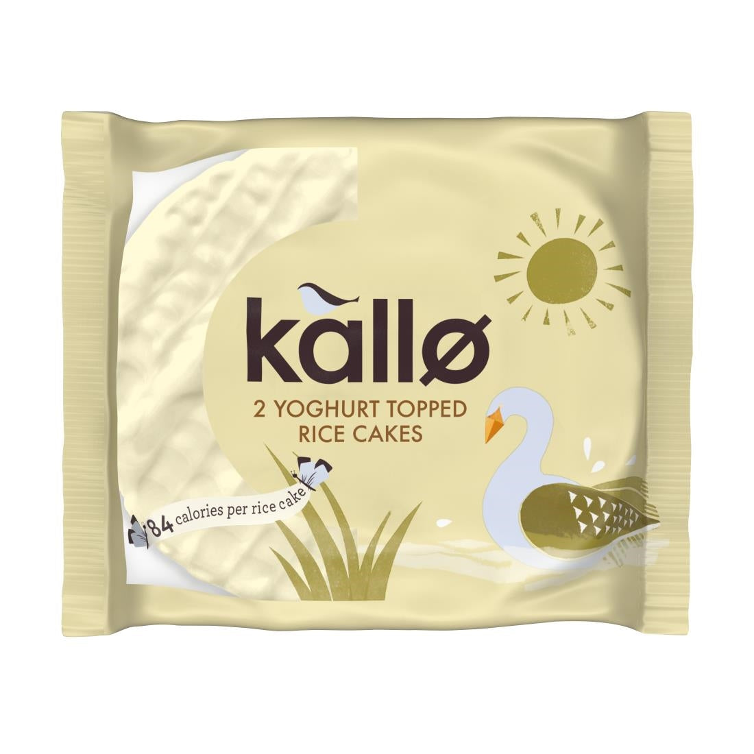 Kallo Yoghurt Topped Rice Cakes Portion Pack (30 Pack)