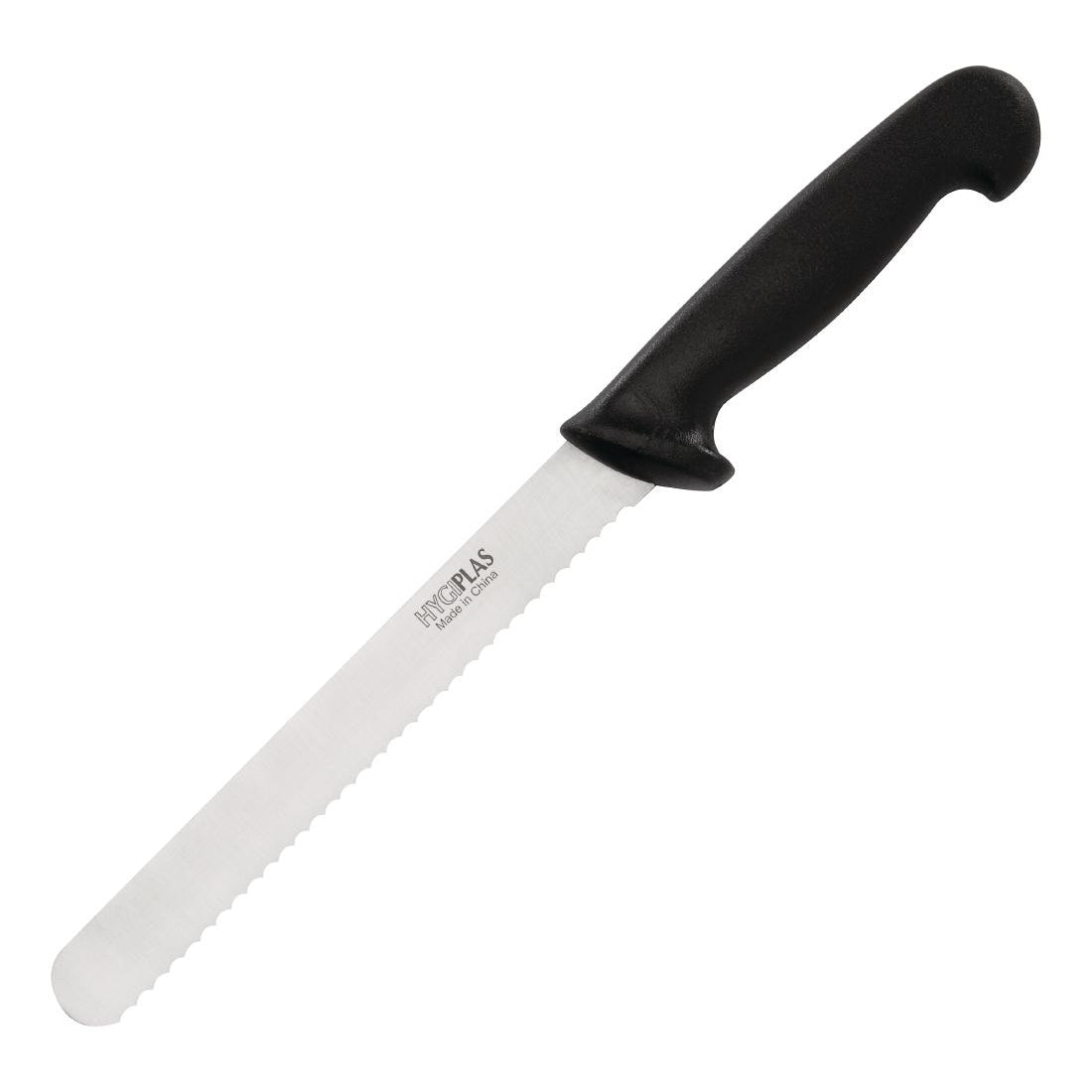 Hygiplas Bread Knife Black 20cm