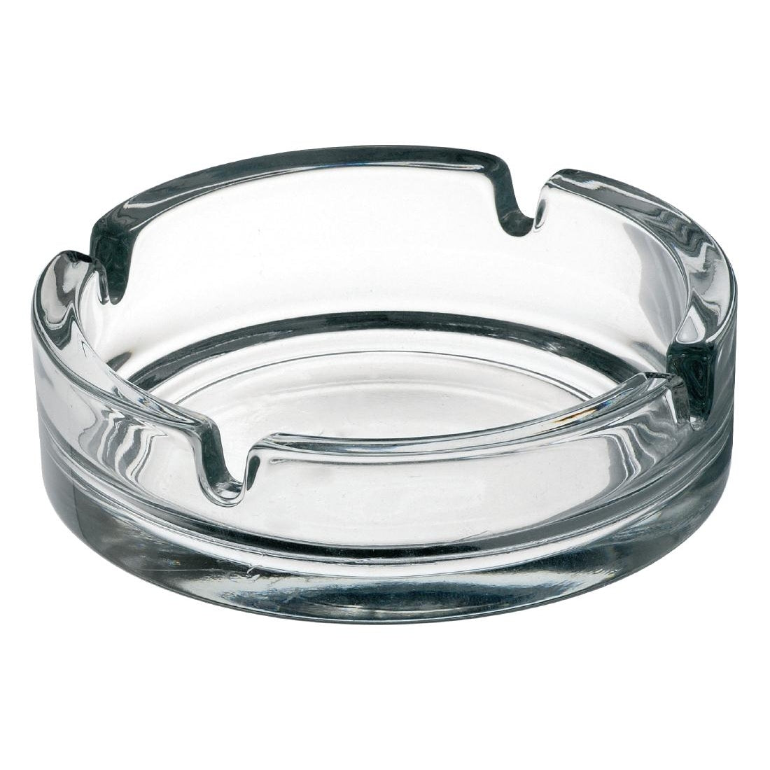 Olympia Small Stackable Glass Ashtrays (24 Pack)