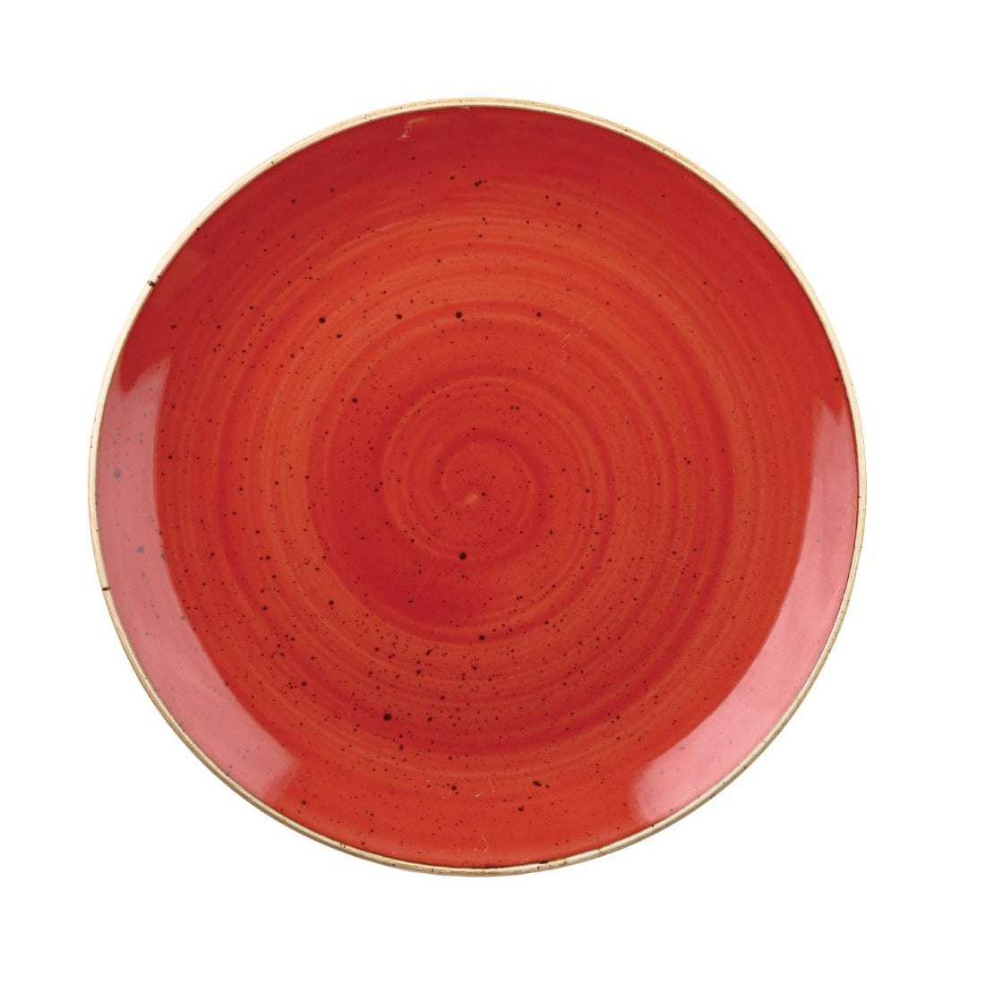 Churchill Stonecast Round Coupe Bowls Berry Red 248mm (12 Pack)