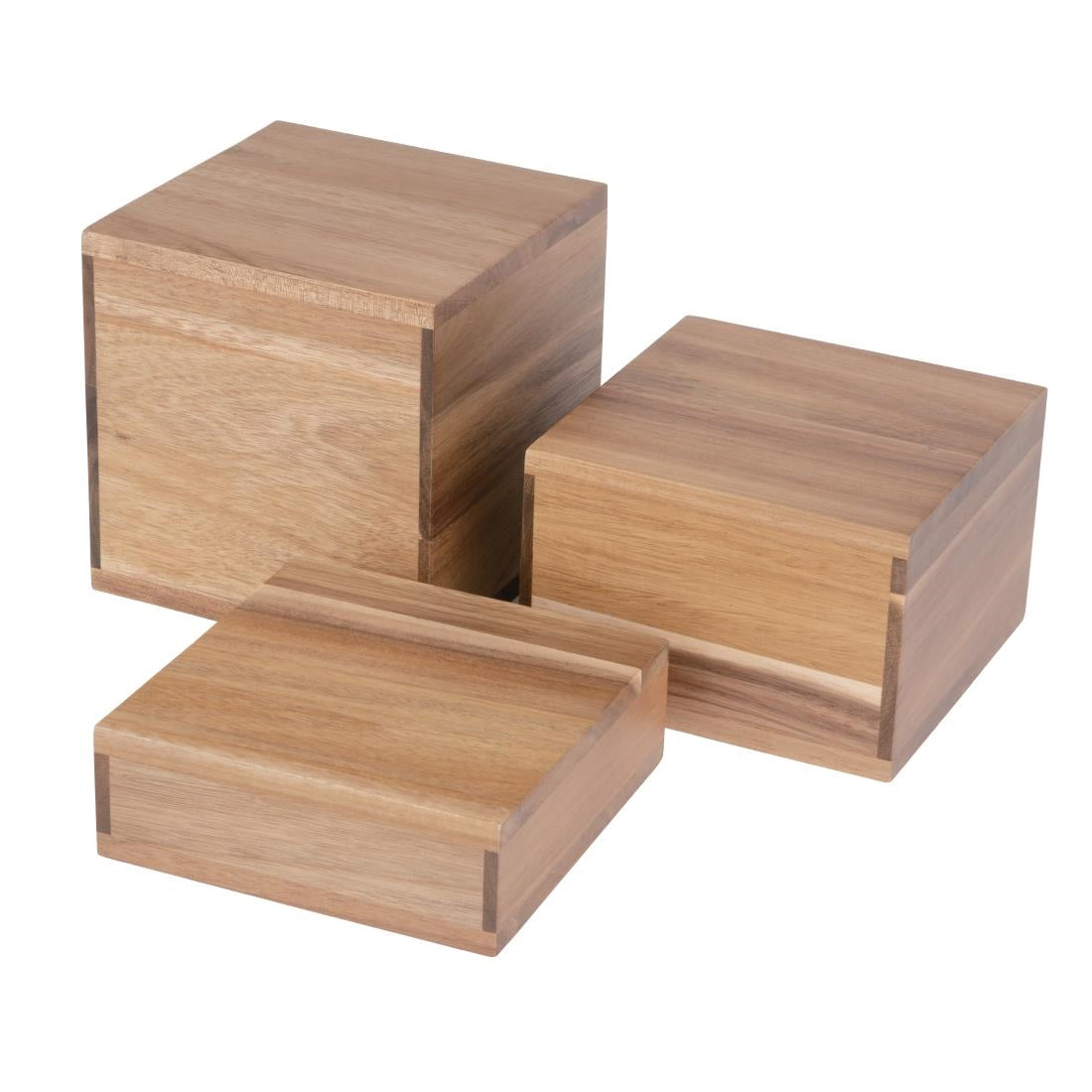 Olympia Acacia Riser Blocks 50/100/150(H)mm (3 Pack)