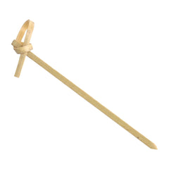 Fiesta Compostable Bamboo Looped Skewers 90mm (100 Pack)
