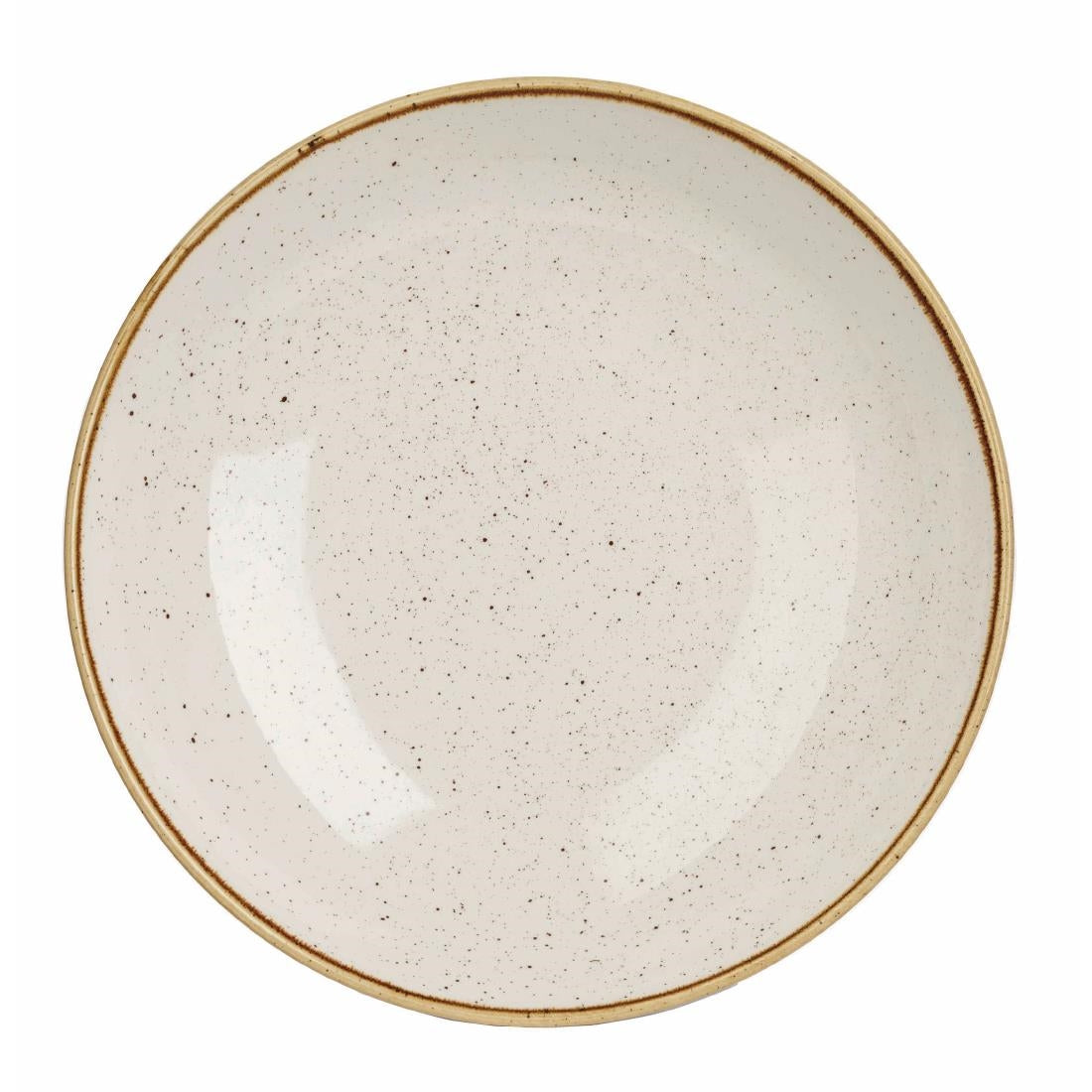 Churchill Stonecast Round Coupe Bowls Barley White 220mm (12 Pack)