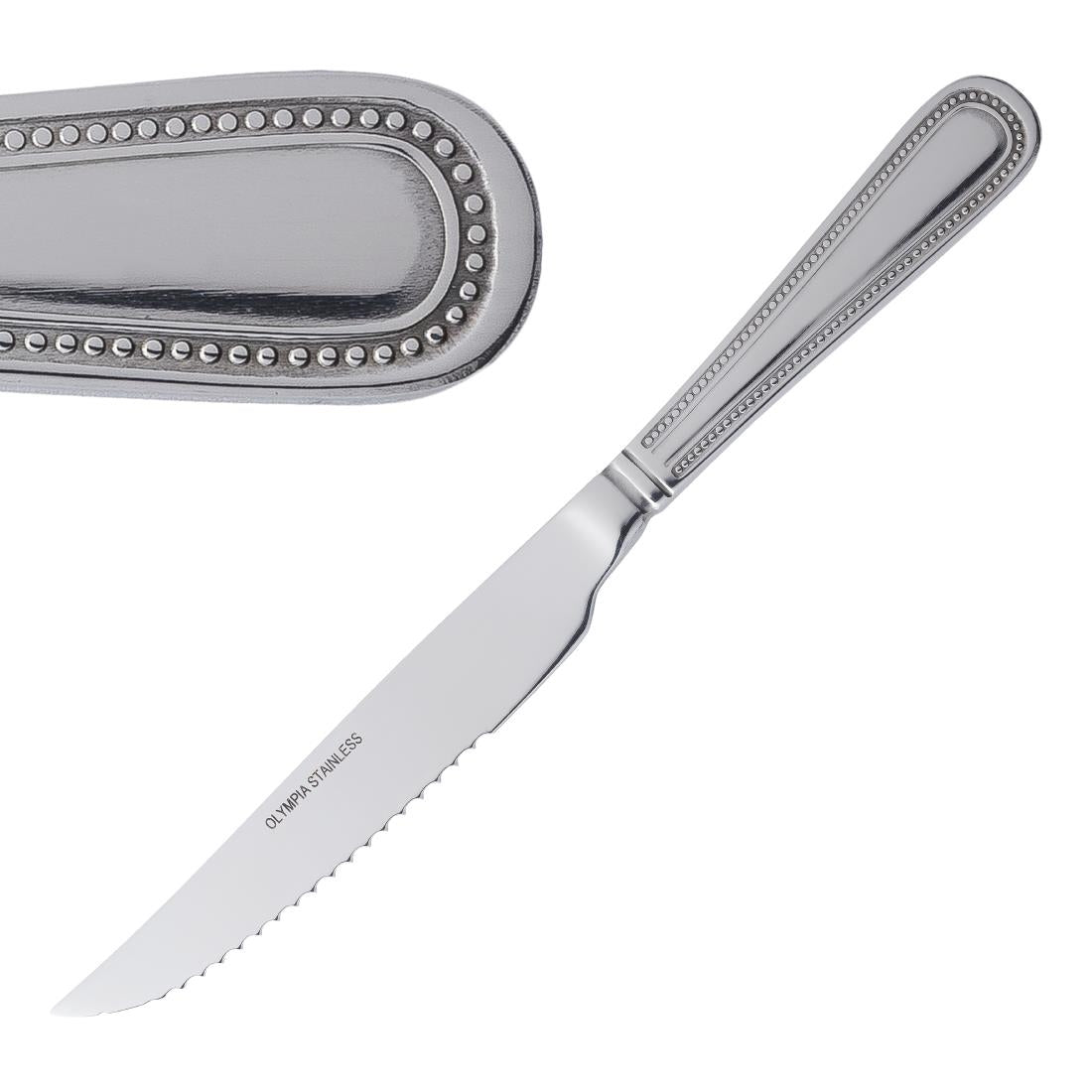 Olympia Bead Steak Knives (12 Pack)