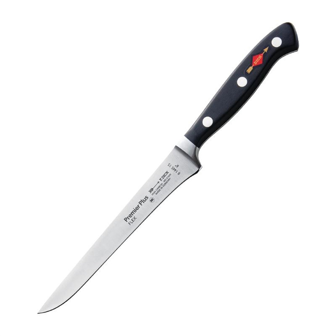 Dick Premier Plus Flexible Boning Knife Black 15.2cm