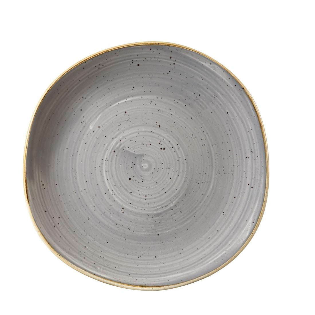 Churchill Stonecast Round Plates Peppercorn Grey 264mm (12 Pack)