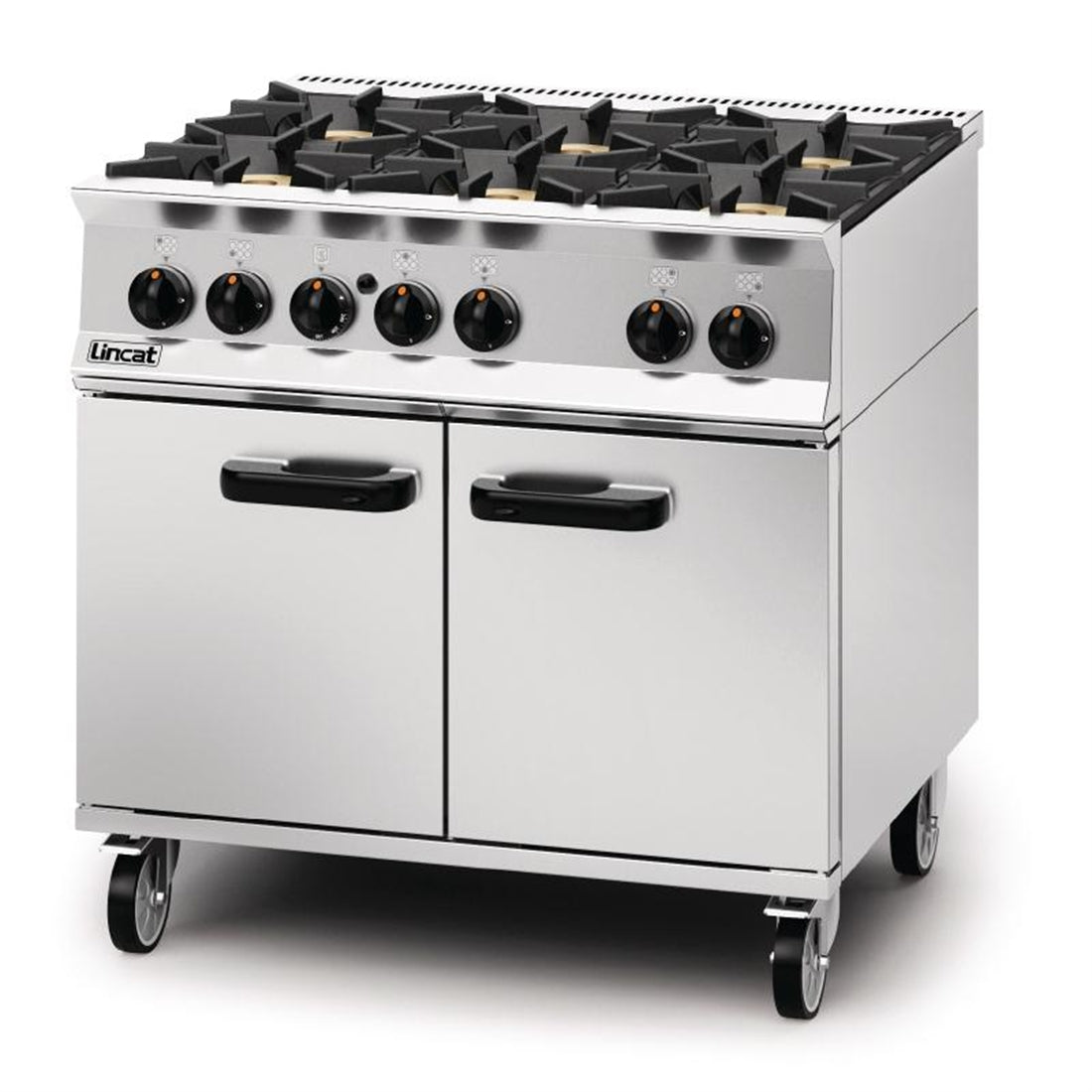 Lincat Opus 800 Natural Gas Oven Range 6 Burner OG8002/N