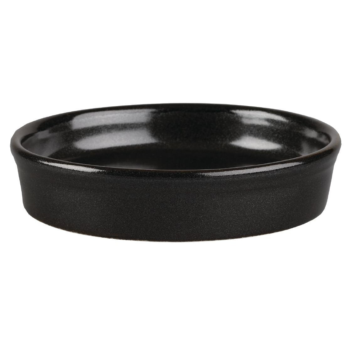 Churchill Mediterranean Mezze Dishes Black 110mm (12 Pack)