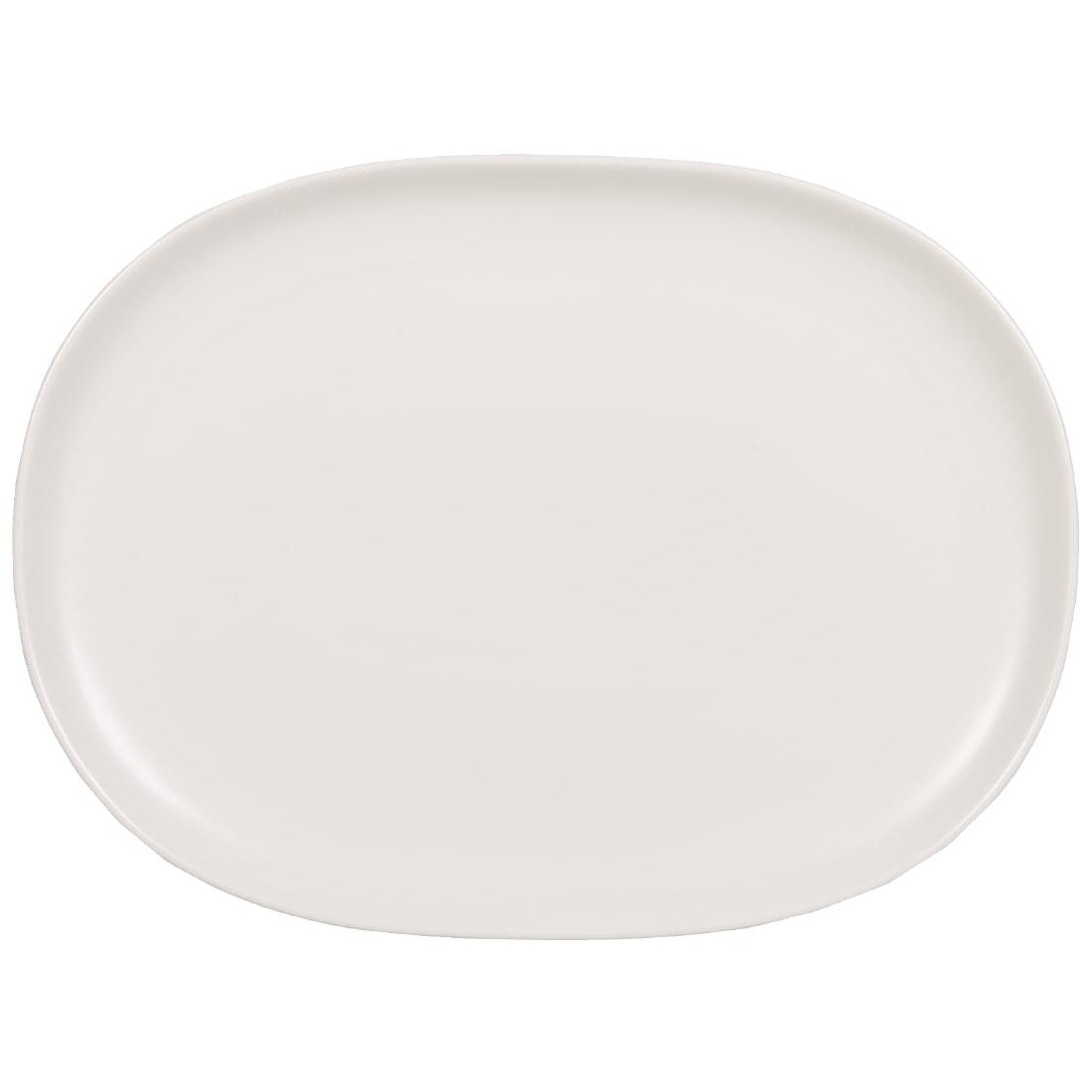 Churchill Alchemy Moonstone Oval Plates 225mm (12 Pack)