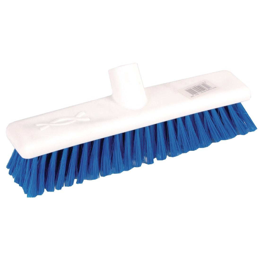 Jantex Hygiene Broom Soft Bristle Blue 12"