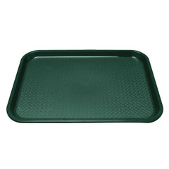 Olympia Kristallon Small Polypropylene Fast Food Tray Green 345mm